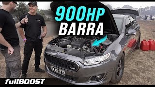 QUICKEST Ford FGX turbo Barra [upl. by Akirdnas]