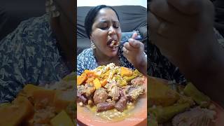 mukbang 😱muito costela defumada feijão linguiça arroz charque capote pimenta vídeo todo no canal [upl. by Natsyrk790]