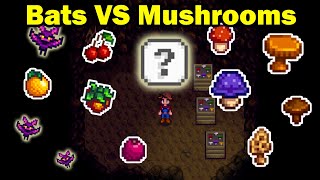 Mushroom Cave or Bat Cave Which is Better  Stardew Valley 15 [upl. by Eicaj]