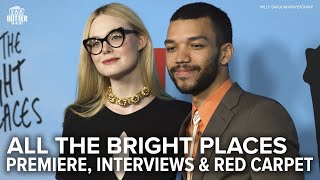 All the Bright Places  Netflix Premiere Interview amp Red Carpet  Extra Butter [upl. by Luby]