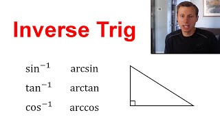 Inverse Trig Functions  Arcsin Arccos Arctan [upl. by Emeline]