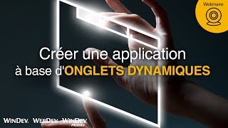 Créer une application à base donglets dynamiques [upl. by Lledniuq]