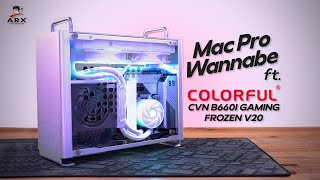 Rakit Mini ITX PC Putih Idaman  Colorful CVN B660I GAMING FROZEN V20 [upl. by Aland]