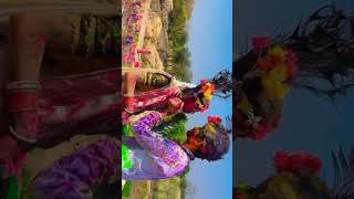 Dagesh❤️Priya😍Holi video🤗New Instagram Reels🤩Cg Video Song🥰 cgshorts dance cgviral chhattisgarh [upl. by Lahcar]