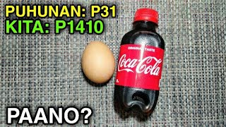 GAWIN MO ITO SA EGG AT COKE SIGURADONG KIKITA KA DAHIL 31 PESOS LANG ANG PUHUNAN [upl. by Idmann]