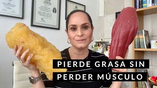 COMO PERDER GRASA SIN PERDER MASA MUSCULAR NUTRITALKS ANUTRICIONAL [upl. by Noyr950]