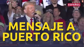 Trump se dirige a Puerto Rico con Zoraida Buxó senadora en la sombra por Puerto Rico [upl. by Eilram190]