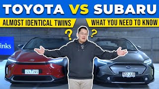 Subaru Solterra vs Toyota bz4X AWD Which one is right for you [upl. by Hayman]