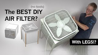 Build amp TEST 3 DIY CorsiRosenthal Box Fan Air Filters [upl. by Miarhpe]