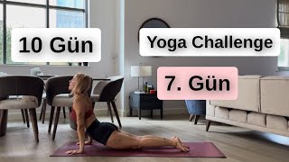 10 Gün Yoga Challenge 7 Gün [upl. by Muhcan]