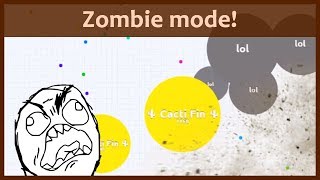 Agario  Zombie mode Eating Hero [upl. by Terr]