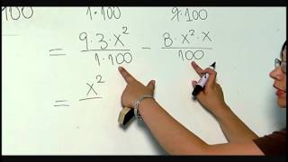 Factorización de fracciones algebraicas con denominador numérico [upl. by Rowland]