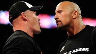 The Rock and John Cena come facetoface one final time WWE Raw [upl. by Ttegirb]