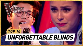 Do YOU remember these ICONIC BLIND AUDITIONS of 10 Years The Voice Kids [upl. by Aicemed]