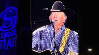 George Strait  quotThe Chairquot Live at Nissan Stadium Nashville [upl. by Virgel]