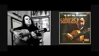 Sabicas  Alegrias with 1960s Vintage tone Carey Loftin [upl. by Eanahs]