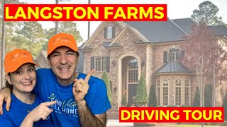 LANGSTON FARMS Winterville North Carolina Neighborhood Tour [upl. by Asselim645]