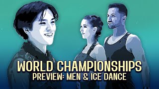 MEN amp ICE DANCE PREVIEW for 2024 World Figure Skating Championships  WorldFigure  Scoreography [upl. by Chesna]