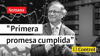 El Control a Petro y su “primera PROMESA CUMPLIDA hacer decrecer la economía” [upl. by Constantino104]