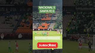 NACIONAL 50 SANTA FE  LIGA BETPLAY  CUADRANGULARES FINALES [upl. by Anual230]