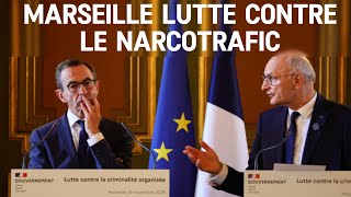 LUTTE CONTRE LE NARCOTRAFIC  BRUNO RETAILLEAU SALUE LE COURAGE DES POLICIERS [upl. by Avihs]