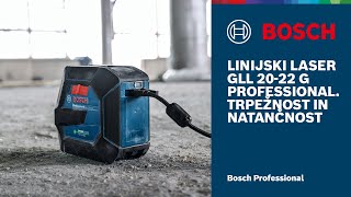 Natančnost in zanesljivost več informacij o Boschevem linijskem laserju GLL 2022 G Professional [upl. by Camus]