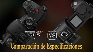 Panasonic Lumix GH5 II vs Leica SL2 Una Comparación de Especificaciones [upl. by Magdalene]