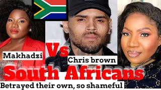 Makhadzi abandoned by South Africans that choose Chris brown concert over hers Very disappointing [upl. by Weig]