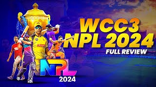 WCC3 NPL 2024  UNLOCK AND FULL REVIEW [upl. by Lenoyl]