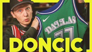 LUKA DONCIC Trikot REVIEW  Dallas Mavericks Hardwood Classics Nike Jersey 2020 [upl. by Muryh]