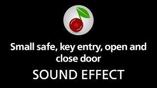 🎧 Small safe key entry open and close door sound effect [upl. by Bo]