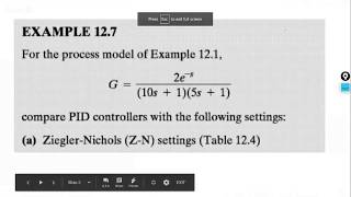 Ziegler Nichols tuning of second order with dead time system Cont2 [upl. by Nanreit50]