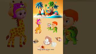 Giraffe 🦒ne apne maa kho diya 😰shorts cartoon [upl. by Calloway847]