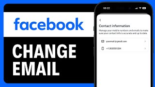 How to Change Facebook Mail For Beginners [upl. by Ayanet]