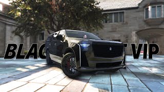 BLACKEDOUT ESCALADE V BUILD  GTA 5 Albany Cavalcade XL Customization [upl. by Rodd]