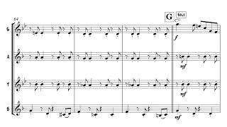 The Simpsons  SATB Saxophone Quartet [upl. by Vale]