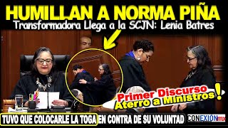 Trágame tierra Norma Piña recibe a Ministra obradorista Quien crea que puede ridiculizarme no sa [upl. by Frida]