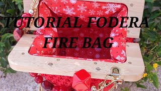 crochet TUTORIAL SEMPLICE PER REALIZZARE LA FODERA FIRE BAG [upl. by Masterson855]