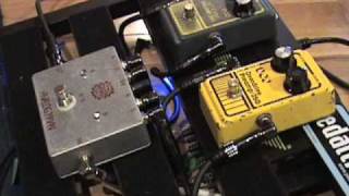 Vintage DOD 250 Preamp Overdrive pedal shootout Gray vs Yellow w Strat amp Dr Z amp [upl. by Saraann]