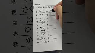 旧字体の漢字の読み方20選 [upl. by Lilyan]