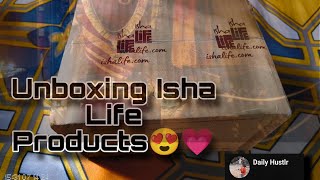 Isha Life Product Unboxing • Linga Bhairavi Pendant • Dwimukhi Rudrakhsa • soundsofisha [upl. by Enirac]