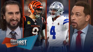 Cowboys vs Giants preview Is Burrow to blame for the Bengals’ struggles  NFL  FIRST THINGS FIRST [upl. by Dadelos]