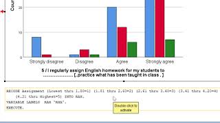 How to analyze Likert scale through chisquare and interpret the results [upl. by Norean]