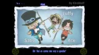 One Piece Film Z EndingBad Reputation  Karaoke  Sub Español [upl. by Eustashe251]