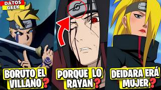 🍥 15 CURIOSIDADES DE NARUTO QUE SEGURO NO CONOCIAS 😱 [upl. by Abehshtab]