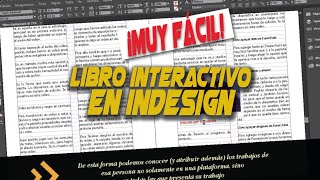 Cómo Hacer un Libro Interactivo en Indesign 2020 OJO No Tutorial [upl. by Pan]