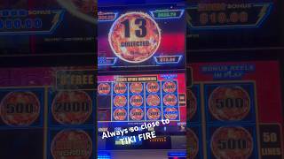 Omg TIKI FIRE 🔥 LAND IT PLEASE slot bonus casino subscribe [upl. by Mandelbaum]