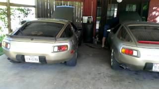 Porsche 928 V8 vs V12 Sound [upl. by Rey459]