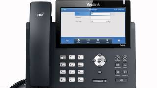 Yealink SIPT48G  Broadsoft Hoteling [upl. by Cousin]