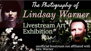 The Art of Mrs Marilyn Manson An Exhibition of Lindsay Usich Warners Photography [upl. by Onaimad]